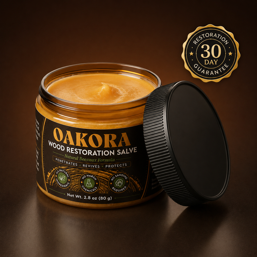 Wood Restoration Salve For Dog-Scratched Floors