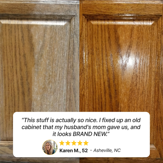 Wood Restoration Salve - For Cabinets, Doors, & Trim