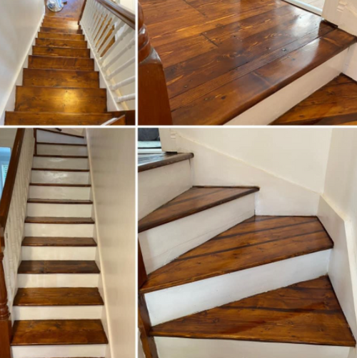 Wood Restoration Salve - Banisters, Handrails, & Stairs